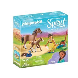 Playmobil Spirit Riding Free Pru With Horse And Foal 70122 4008789701220
