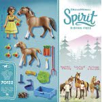 Playmobil Spirit Riding Free H Πρου Με Άλογο Και Πουλάρι 70122 4008789701220
