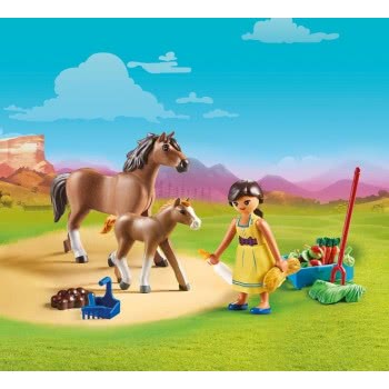 Playmobil Spirit Riding Free H Πρου Με Άλογο Και Πουλάρι 70122 4008789701220
