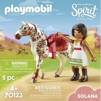 Playmobil Spirit Riding Free Η Ακροβάτης Σολάνα 70123 4008789701237