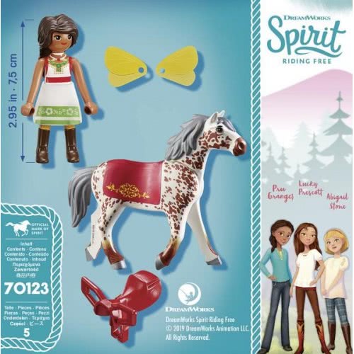 Playmobil Spirit Riding Free Η Ακροβάτης Σολάνα 70123 4008789701237