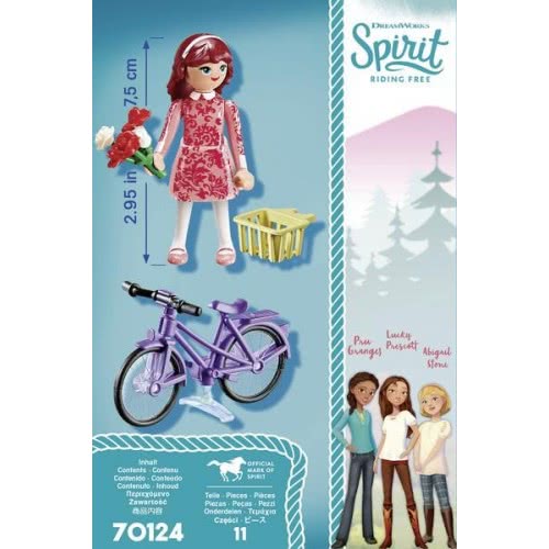 Playmobil Spirit Riding Free Η Μαρισέλα Με Ποδήλατο 70124 4008789701244