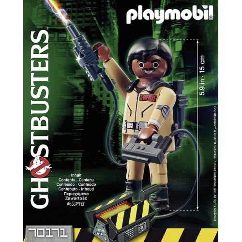 Playmobil Ghostbusters Συλλεκτική Φιγούρα Γουίνστον Ζέντμορ 70171 4008789701718