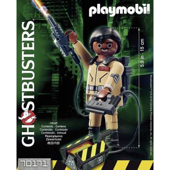 Playmobil Ghostbusters Συλλεκτική Φιγούρα Γουίνστον Ζέντμορ 70171 4008789701718