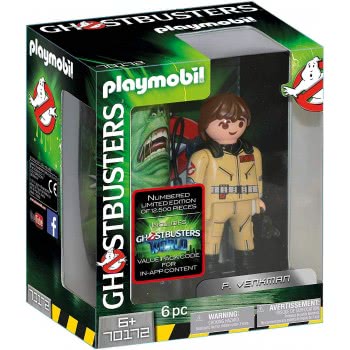 Playmobil Ghostbusters Συλλεκτική Φιγούρα Πήτερ Βένκμαν 70172 4008789701725
