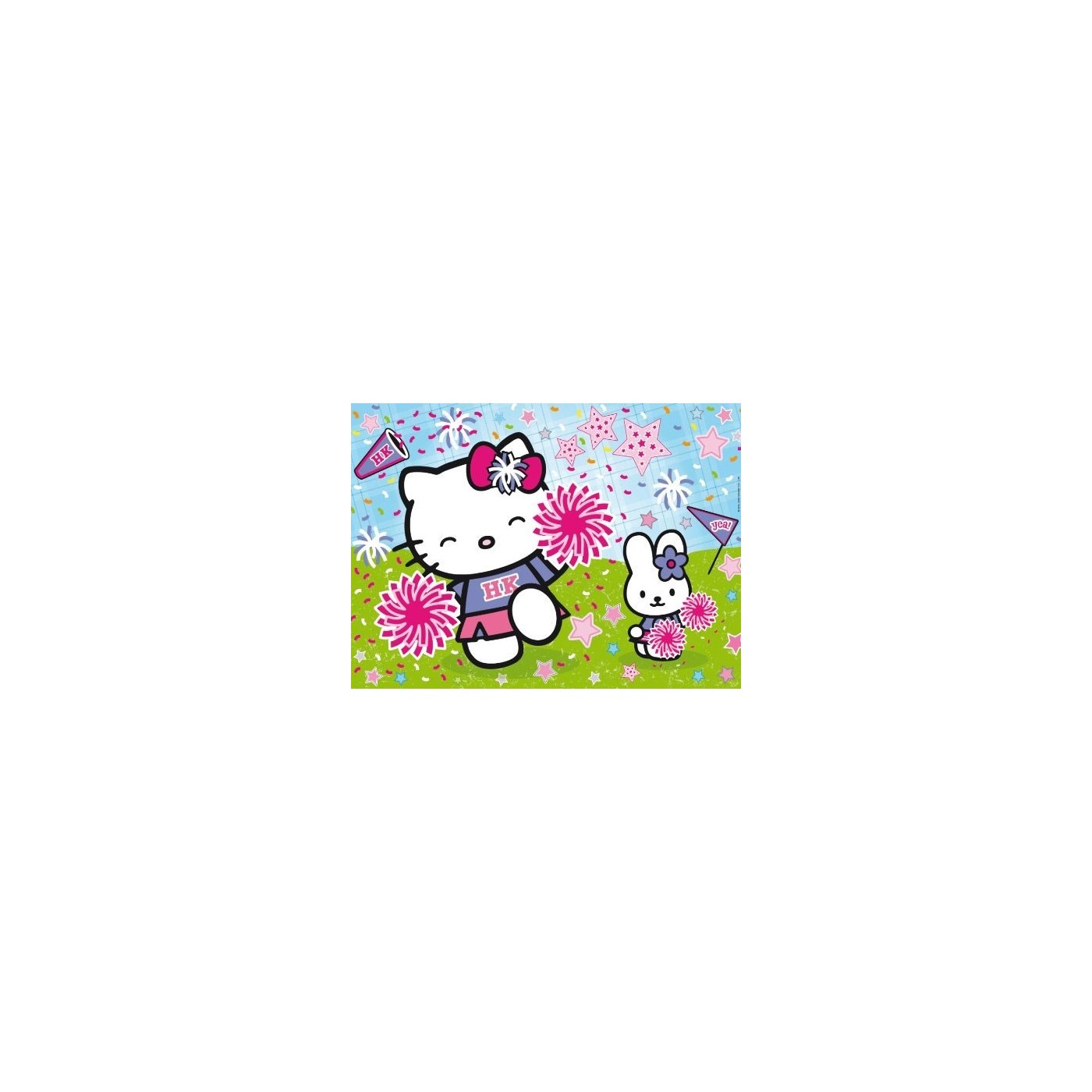 Clementoni ΠΑΖΛ 104 GLITTER Hello Kitty Cheerleader 1211-20065 | Toys ...