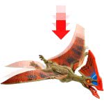 Mattel Jurassic World Basic Dinosaur Figure - Tapejara GCR54 / GCR60 887961733341