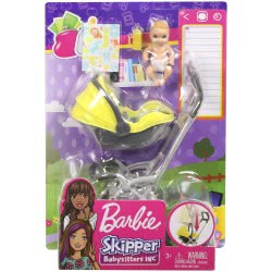 Mattel Barbie Skipper Babysitter Αξεσουάρ – Κουκλίτσα Με Καροτσάκι FXG94 / GFC18 887961756838