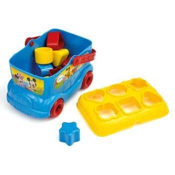 Clementoni Baby Baby Toddler Toy Mickey Shape Shorter Bus For 10+ Months 1000-14395 8005125143955
