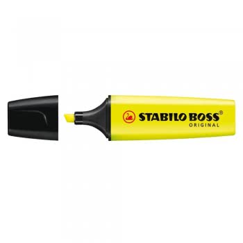 STABILO Boss Original Mini Highlighter Pastel Yellow 07/144-7 4006381514279