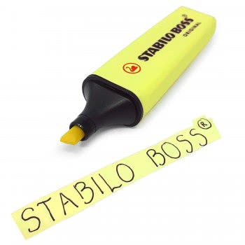 STABILO Boss Original Mini Highlighter Pastel Yellow 07/144-7 4006381514279