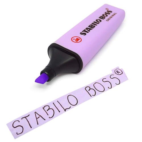 STABILO Boss Original Mini Highlighter Pastel Purple 07/155-7 4006381514422