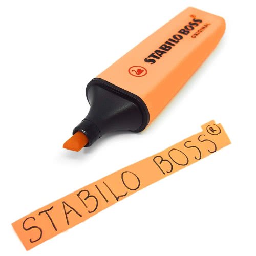 STABILO Boss Original Mini Highlighter Pastel Orange 07/126-7 4006381514309
