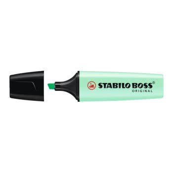 STABILO Boss Original Mini Highlighter Pastel Mint 07/116-7 4006381514330