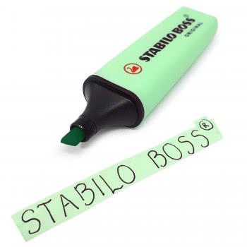 STABILO Boss Original Mini Highlighter Pastel Mint 07/116-7 4006381514330