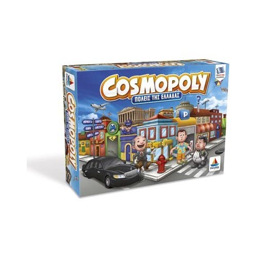 Desyllas Games Δεσύλλας Επιτραπέζια Οικογενειακά Cosmopoly (Πόλεις Της Ελλάδας) 100556 5202276005566