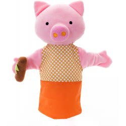 Eurekakids RP Marionette Little Pig - Orange 7021630005 8435404810061