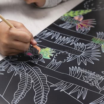 Eurekakids Poster Scratch Art 200 Cm 9535004600 8435404814014
