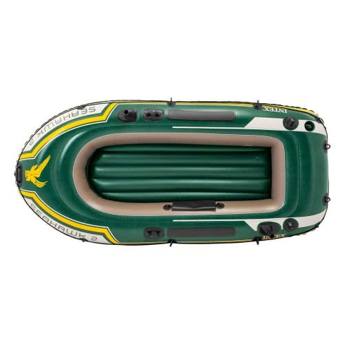 INTEX Seahawk 2 Boat Set - Σετ Βάρκα Με Κουπιά Και Αντλία Αέρος Χειρός 68347 6941057463476
