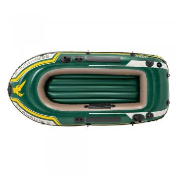 INTEX Seahawk 2 Boat Set - With Oars And Inflator 68347 6941057463476