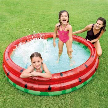 INTEX Watermelon Pool - Πισίνα Καρπούζι Τριών Δακτυλίων - 168X 38Εκ 58448 6941057413105