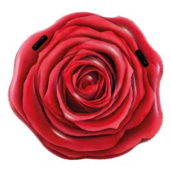 INTEX Red Rose - Φουσκωτό Στρώμα Τριαντάφυλλο - 137X132εκ. 58783 6941057413419