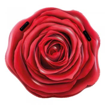 INTEX Red Rose - Φουσκωτό Στρώμα Τριαντάφυλλο - 137X132εκ. 58783 6941057413419