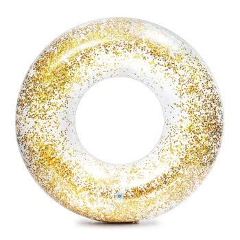 INTEX Transparent Glitter Tubes 119 Cm - Pink, Gold 56274 6941057414188