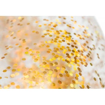 INTEX Transparent Glitter Tubes - Φουσκωτό Σωσίβιο Με Χρυσόσκονη 119 Εκ. - Ροζ, Χρυσό 56274 6941057414188