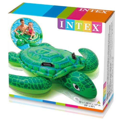 INTEX Lil Sea Turtle Ride On 150X127 Cm 57524 6941057457529