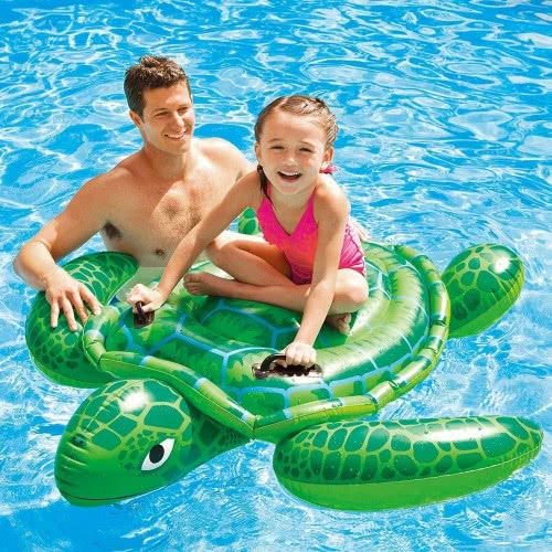 INTEX Lil Sea Turtle Ride On 150X127 Cm 57524 6941057457529