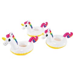 INTEX Unicorn Drink Holder Set Of Three 57506 6941057413327
