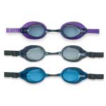 INTEX Silicon Racing Goggles 3 Colours(Blue, Purple, Black) 55699-55693-55691-55692 6941057403328