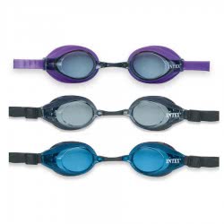 INTEX Silicon Racing Goggles - Αθλητικά Γυαλάκια Κολύμβησης Σε Τρία Χρώματα 55699-55693-55691-55692 6941057403328
