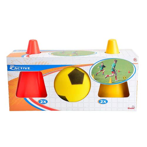 ANDRONI Be Active Football Training Set With Ball And Pylons 5967-0000 8000796059673