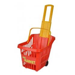 ANDRONI Mini Market Shopping Trolley - Red 2705-0000 8000796027054
