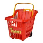 ANDRONI Mini Market Shopping Trolley - Red 2705-0000 8000796027054