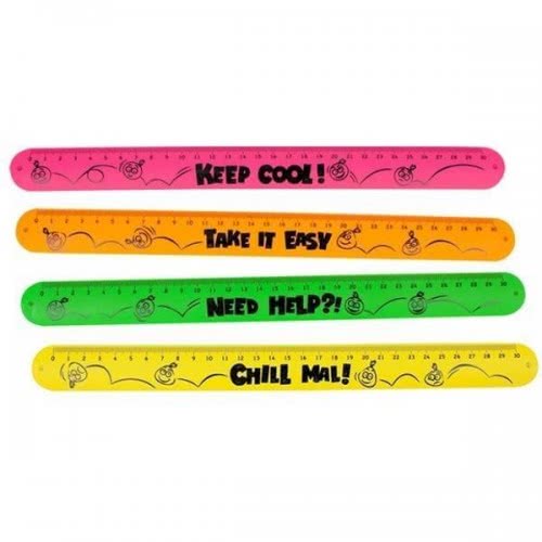 OEM Trend Snap It Linear Buddys Χάρακας 30Cm - 4 Χρώματα 948489 4032722948489