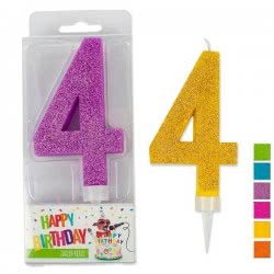 OEM Trend Glitter Candles Maxi No. 4 942029 4032722942029