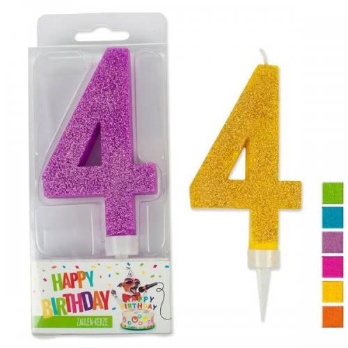 OEM Trend Glitter Candles Maxi No. 4 942029 4032722942029