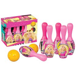 dede Bowling Set Barbie With 6 Pins And 2 Bowling Balls 03069 8693830030693