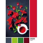 Clementoni Παζλ Pantone Κόκκινος Ιβίσκος 1000 Τμχ 1260-39494 8005125394944