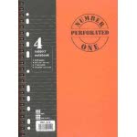 A&G PAPER Σπιράλ A4 4Θ 160Φ Number One Perforated 014592-ANG055-13296 5203296004140