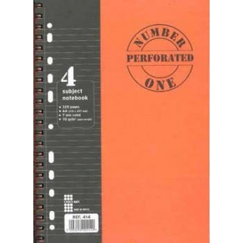 A&G PAPER Σπιράλ A4 4Θ 160Φ Number One Perforated 014592-ANG055-13296 5203296004140