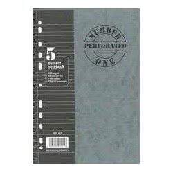A&G PAPER Σπιράλ A4 5Θ 200Φ Number One Perforated 014593-ANG055-13297 5203296004157