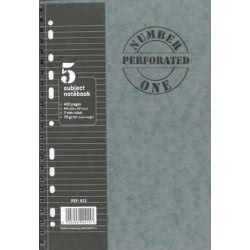 A&G PAPER Σπιράλ B5 5Θ 200Φ Number One Perforated 14598 5203296004256