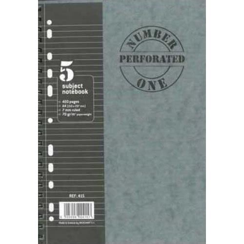 A&G PAPER Σπιράλ B5 5Θ 200Φ Number One Perforated 14598 5203296004256