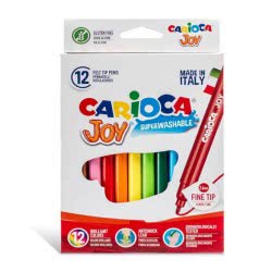 CARIOCA Μαρκαδόροι JOY 12 Χρώματα 40614 8003511406141