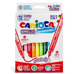 CARIOCA Μαρκαδόροι Birello 12 Χρώματα 41457 8003511414573