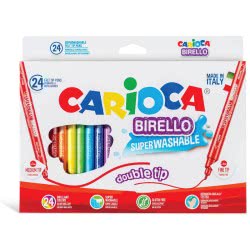 CARIOCA Μαρκαδόροι Birello 24 Χρώματα 41521 8003511415211